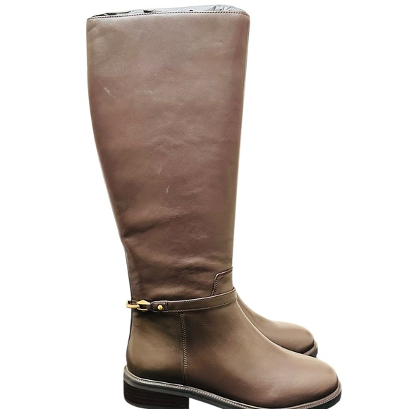 Vince Camuto Adria Knee High Boots Brown Leather 6.5M NWOT